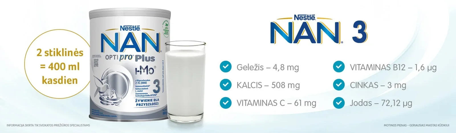 NAN® OPTIpro® PLUS 3 