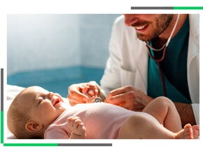 dziecko w gabinecie pediatry