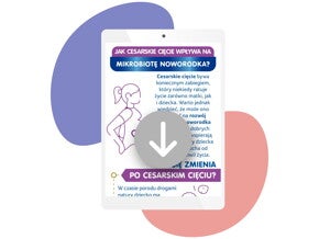 E-broszura - Jak cesiarskie cięcie wpływa na mikrobiotę noworodka