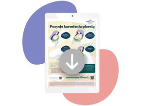 Plakat "Pozycje karmienia piersią"