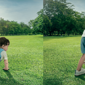 dziecko rośnie w mgnieniu oka