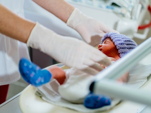 wcześnikach na wadze w szpitalu