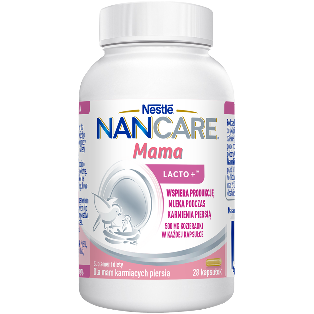 Opakowanie suplementu diety NANCARE® MAMA LACTO+™