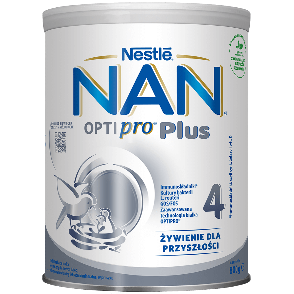 opakowanie  produktu na bazie mleka NAN OPTIPRO® Plus 4 HMO
