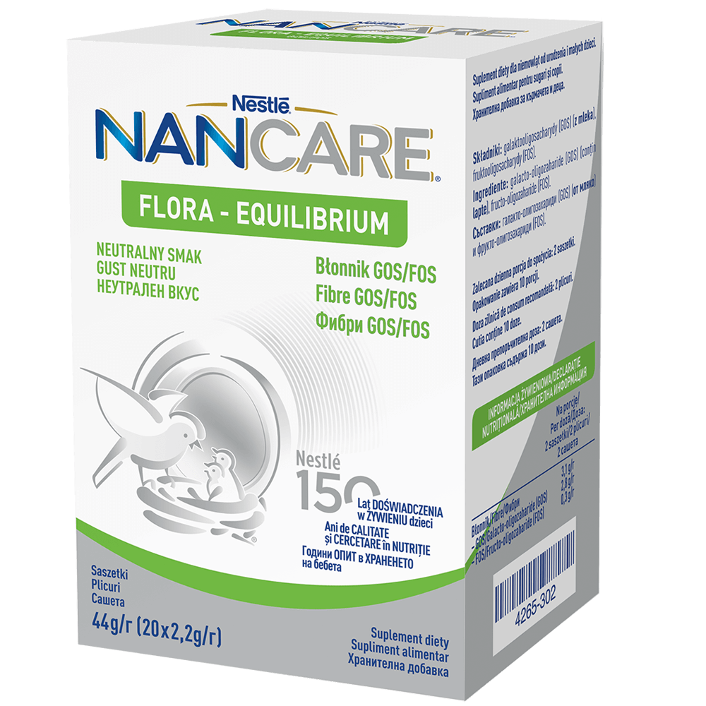Opakowanie suplementu diety NANCARE® FLORA-EQUILIBRIUM