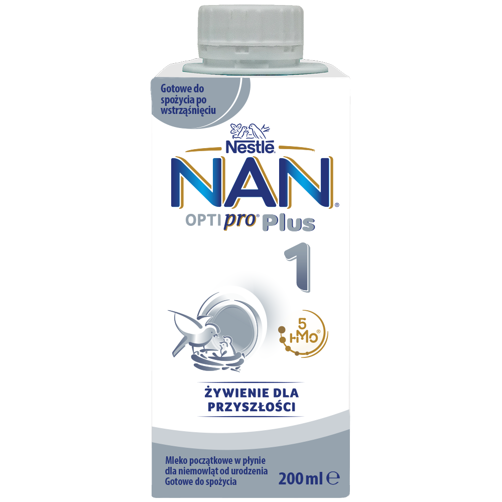 NAN® OPTIPRO® Plus 1 HMO w płynie 200 ml