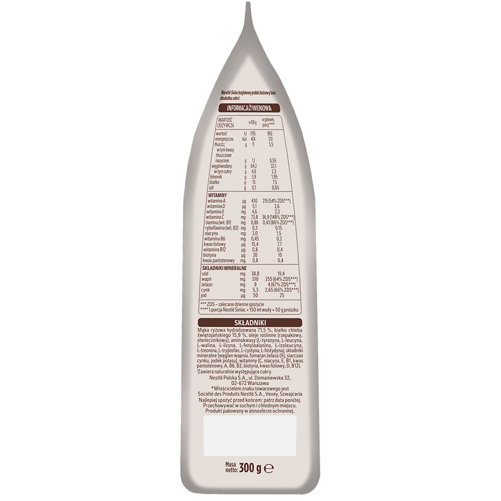 Nestlé Sinlac bez cukru